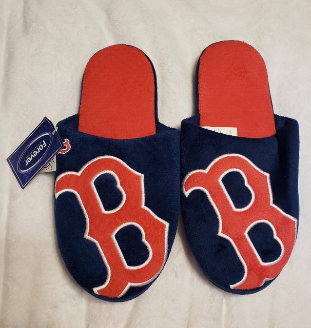 boston red sox mens slippers