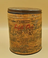 Remarkable VULCAN Radiator “Safety Chef Camp Stove” In Original Can & Insert