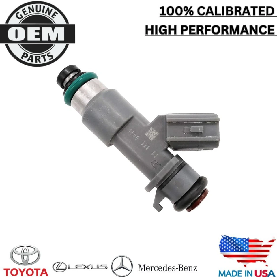 Inyectores de combustible X6 nuevos OEM DENSO aptos para Acura MDX 2008-2013 3,7 L V6 #16450-r70-a01 Foto 2 de 4