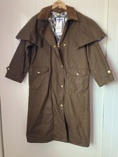 Barbour X Alexa Chung Elizabeth Trench Tan Wax Jacket Coat Size 10 Bnwt Rrp 499