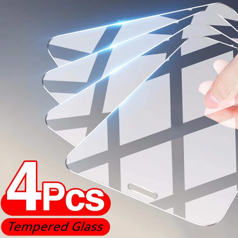 4X Screen Protector For iPhone 17 16 16E 15 14 13 12 11 Pro Max X Tempered Glass - Image 2 of 4