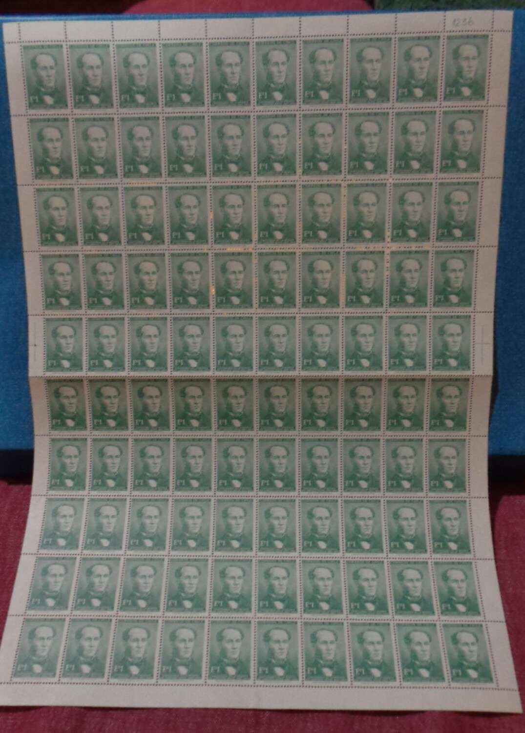 CHILE 1966 100 years Lorenzo Sazie full sheet MNH