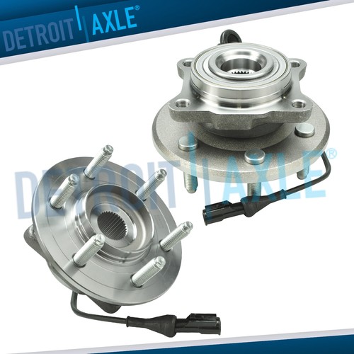 Set of (2) New REAR Wheel Hubs and Bearings for Ford Expedition