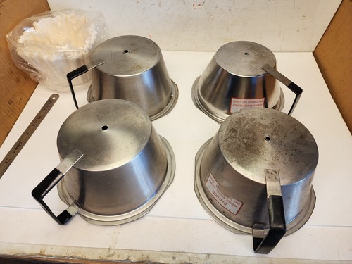 Lote 2 embudos de elaboración de cerveza de acero inoxidable Fetco Grindmaster ABB1.5SS envío gratuito - Imagen 12 de 14