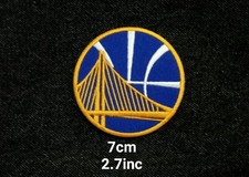 NBA Golden state warriors Logo Patch sport Embroidery ,Iron ,Sewing on Fabric