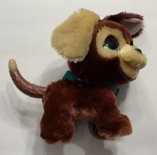 HASBRO FURREAL WALKALOTS DOG PUPPY PLUSH BARKS TESTED WORKING NO LEASH TOY