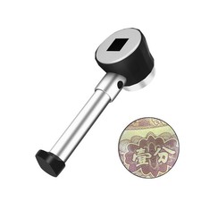 30X Magnifying Glass Handheld Jewelry Magnifier W/ LED Light Scale Reading Lens