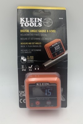 Klein 935DAG Digital Angle Gauge And Level 0-90 and 0-180 Degree Ranges