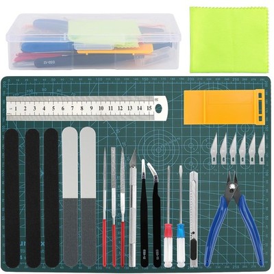 Gundam Model Tools Kit 25PCS Hobby Building Craft Making Tools Supplies Set