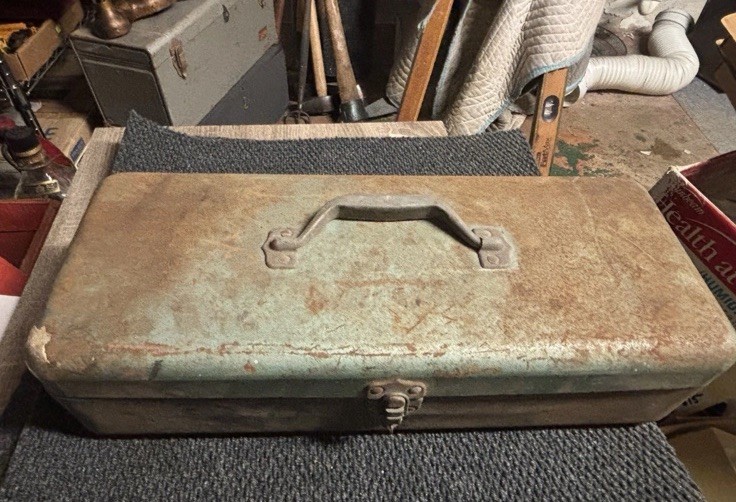 Vintage Harvey E Hanson Automotive Diagnostic Tester Set In Case