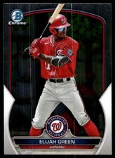 Elijah Green 2023 Bowman #BCP-23 Nationals MLB READ FREE SHIPPING AutographDen