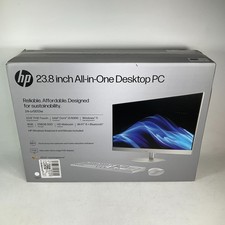 HP 24-cr0013w 23.8" All-in-One Desktop PC Intel i3-N300 8GB RAM 256GB SSD NEW 1