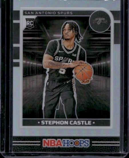 2024-25 Hoops - Premium Prizms Silver #234 Stephon Castle