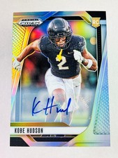 2025 Prizm Draft Kobe Hudson RC True Silver Auto #136 - SSP