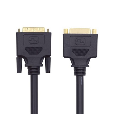 1.64FT DVI 24+1 Male To Female Extension Cable Dual Link Digital Video
