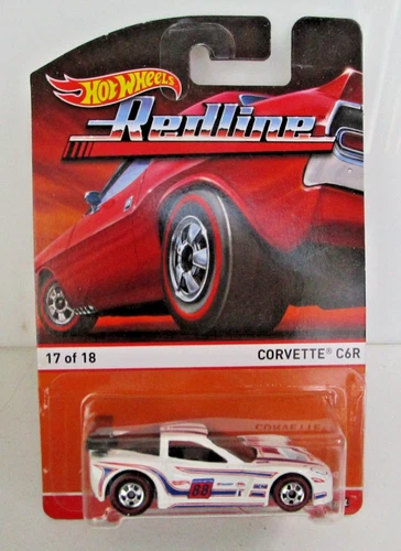 2015  Hot Wheels Redline Corvette C6R White #88