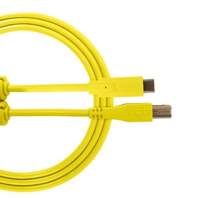 UDG USB 2.0 C-B Yellow Straight 1,5 m (U96001YL) - Kabel für DJs