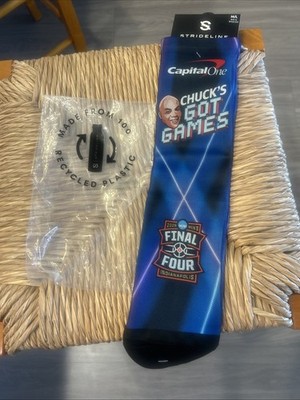 2026 Men s Final Four Indy Chuck's Got Games Capital One SOCKS M/L (Mens 8-12)