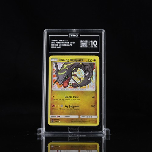 Shining Rayquaza graded TAG 10 for sale on eBay