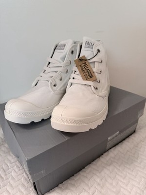Palladium Pampa Hi Women s Canvas Boots White 92352-116-M, see sizes