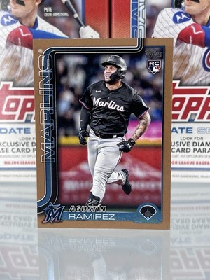 2025 Topps Update Series - Agustin Ramirez US11 Gold /2025 (RC)