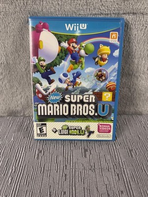 New Super Mario Bros U + New Super Luigi U Nintendo Wii U Game E NTSC-U/C Disc