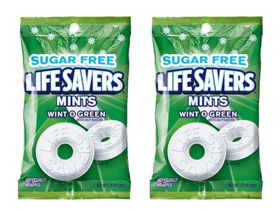 Wint O Green Sugar Free Mints - Packaged by Kensington Valley Trading - Perfect