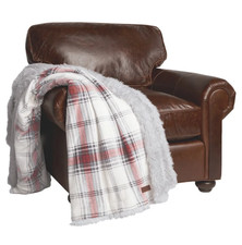 Orvis Cozy Luxe Throw Blanket, Reversible to Faux Fur, Velvety Plush, 60 x 70 .