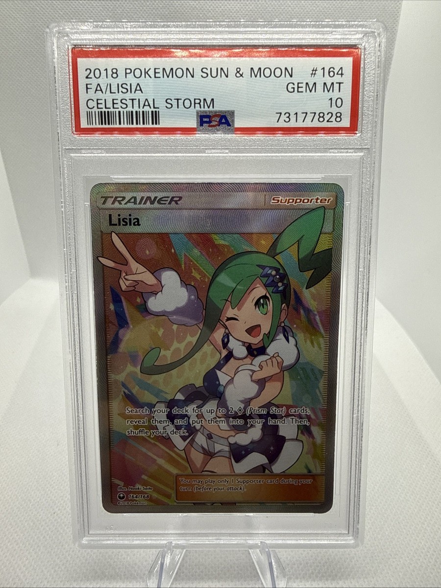 ポケモンカード Lisia ホロカード　英語版 Lisia (Full Art) 164/168 Sm-Celestial Storm Holo | eBay