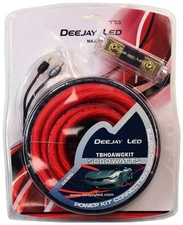 Deejay LED TBH0AWGKIT 0ga Kit Rca Fuse Holder And More