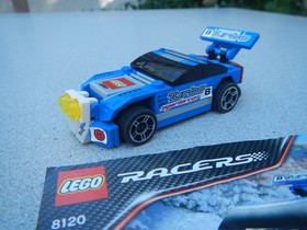 LEGO Racers: Lime Racer 8192, Blue Bull 8193, Smash Security 8199, Rally 8120