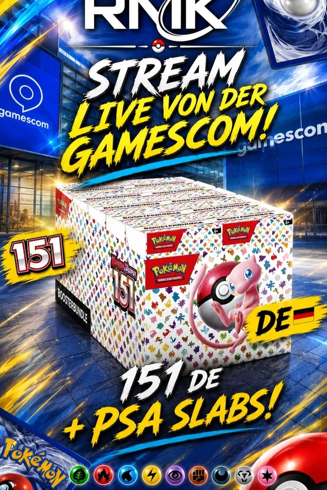 🔴 GAMESCOM LIVE: Wir rippen ein 151 DE CASE! + HIGH END PSA 🔥