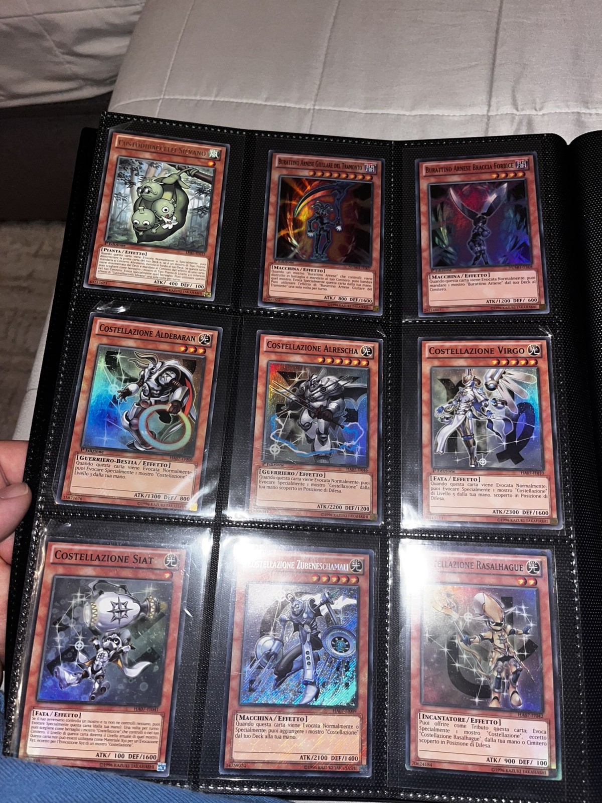 lotto yu gi oh Carte Italiano