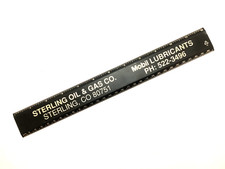 VINTAGE ADVERTISING RULER STERLING OIL & GAS ...
