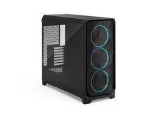 Fractal Design Meshify 3 XL RGB E-ATX Full Tower PC Case - Black Chassis with