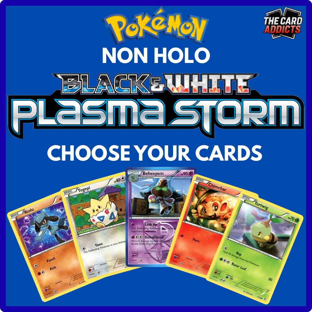 Plasma Storm Non Holo Pokemon Card Singles - Choose Your Cards