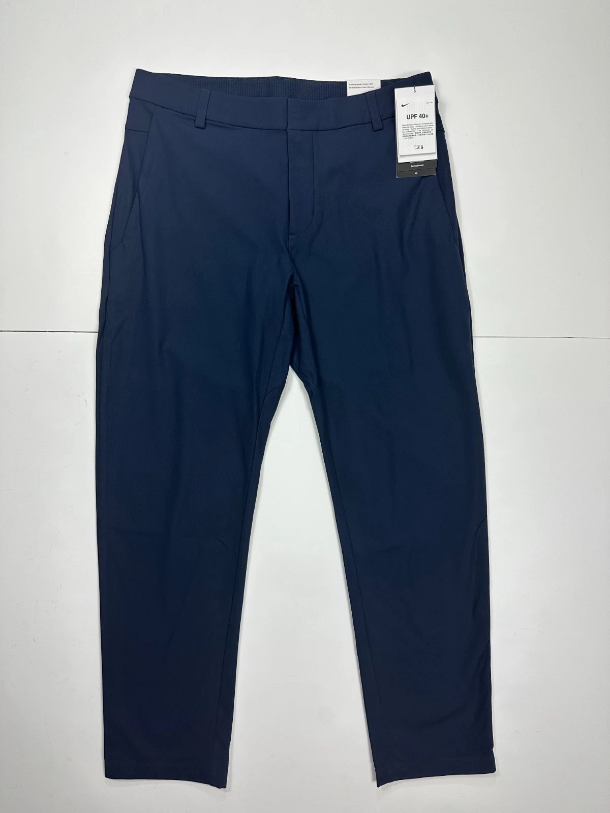 Nike 24.7 Perfect Stretch Mens Size 35X32 Navy Golf Work Pants NWT HQ6928 451