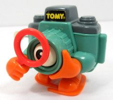 Tomy Wind Up Walker Camera Moving Roving Eye Magnifying Glass Vtg Works