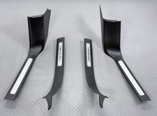 19-24 Ram 1500 Laramie Oem Scuff Plate Panel Set Black Front Rear Trim Sill 19-24 Ram 1500 Laramie Oem Scuff Plate Panel Set Black Front Rear Trim Sill