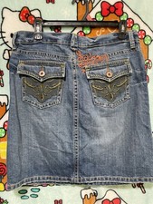 Old Navy Vintage Y2K Jean Skirt Size 6