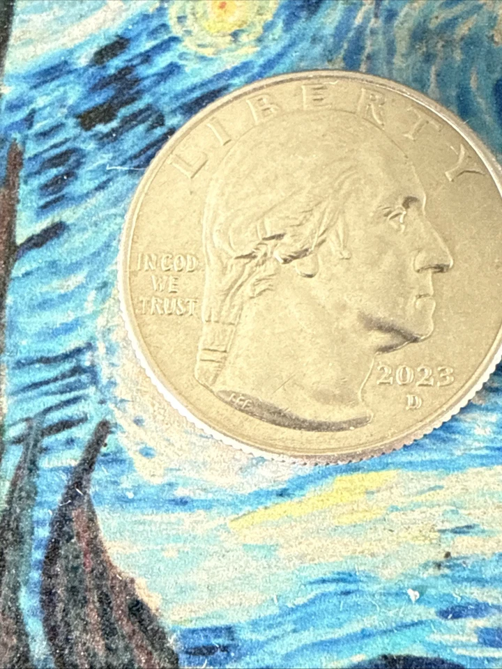 2023 D edith kanakaole quarter error “IN COD WE TRUST” Very Good - Image 2 of 4