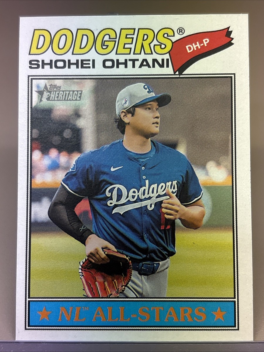 2026 Topps Heritage Shohei Ohtani Image Variation NL All-Stars SP