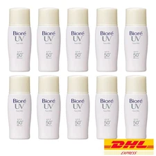 10X BIORE UV Perfect Face Milk SPF50+ PA++++ Daily Sunscreen 30ml - DHL Express