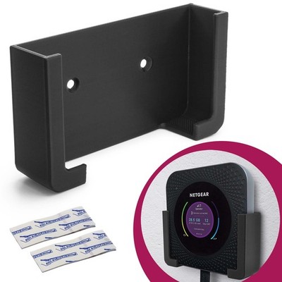 Wandhalterung Router Halter Halterung Schwarz passend für Netgear Nighthawk M1