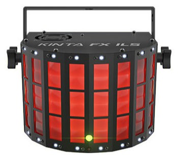 Chauvet DJ Kinta FX ILS Led Laser Derby Light Lightshow Licht Bühne Grün Strobo