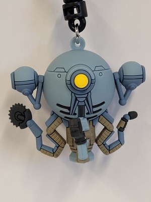 3D Foam Figural Key Chain Clip Monogram Blind Bag Fallout series 1Mister Handy