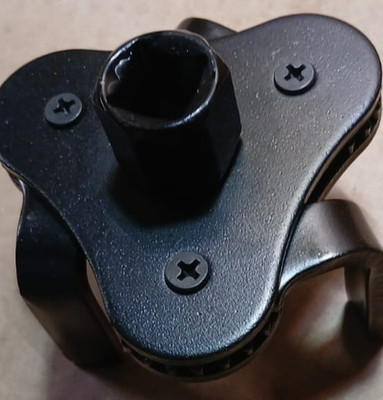 Universal 3-Backen verstellbarer Ölfilterschlüssel (50 mm - 115 mm)