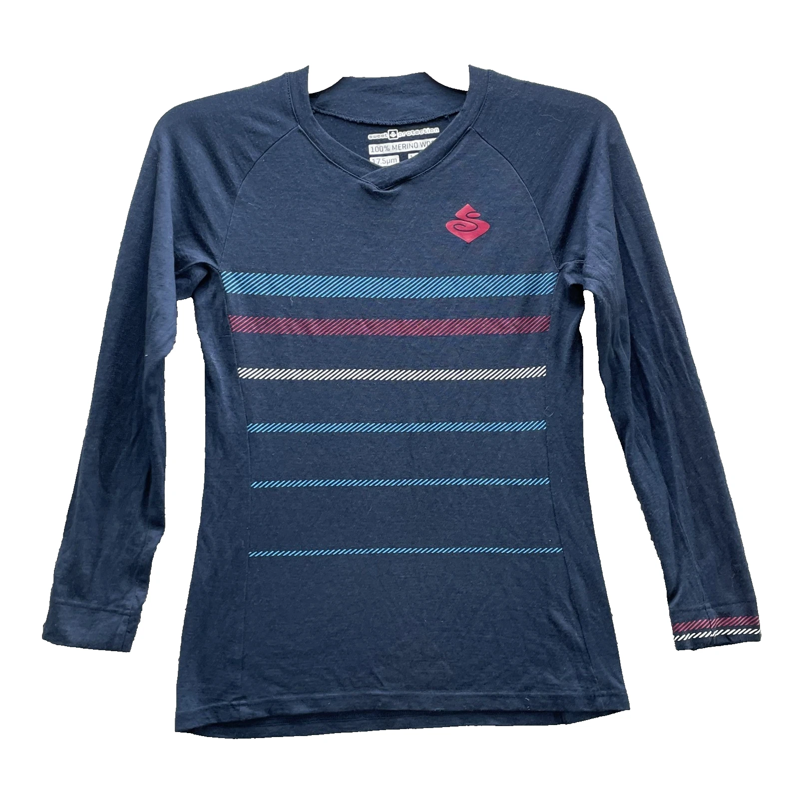 Sweet Protection Shirt Women Small 100% Merino Wool Baselayer Outdoor Hiking Ski