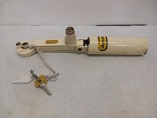 Vintage Anti-Theft Lock Hand Brake and Steering Wheel Autolock Used