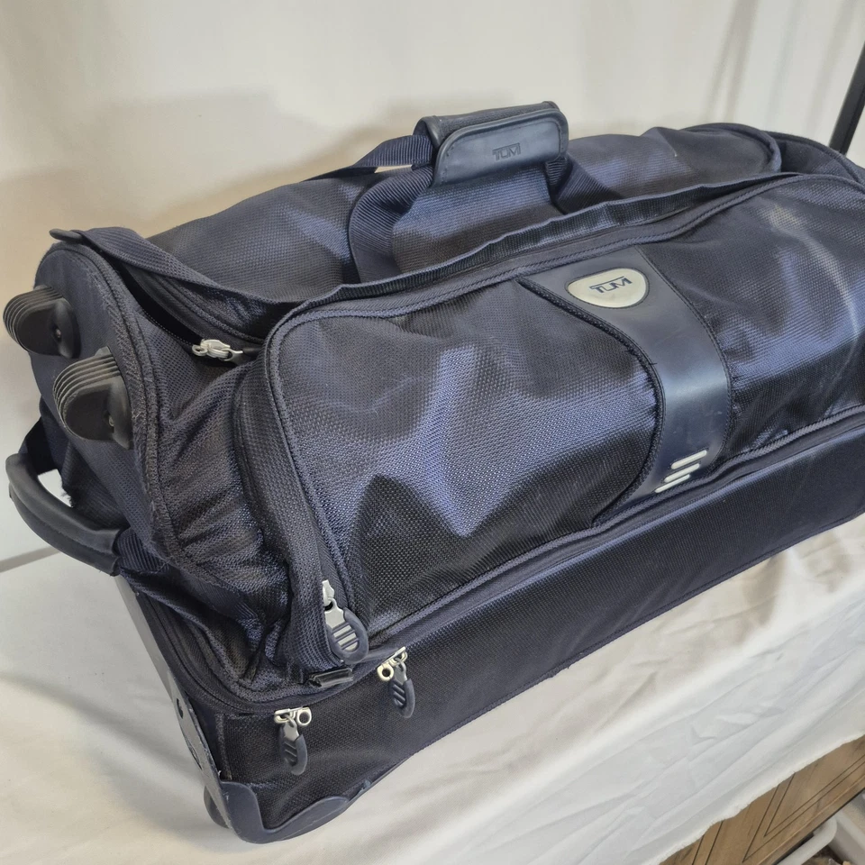 Tumi Ballistic Nylon Wheeled Split Duffel Vintage 25” - 553C - Very Clean Inside - Image 3 of 4